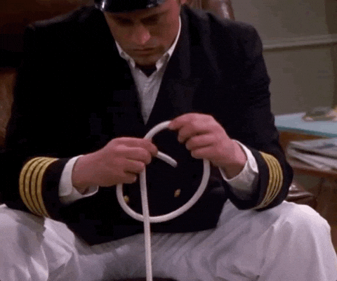 Friends saison 6 Joe en marin